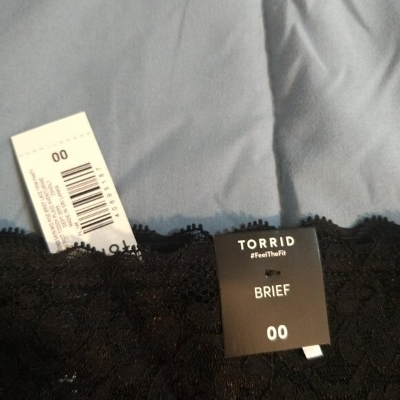 Torrid - Lace Brief Panty - NWT - M 10 - 00 - Plaid - Picture 2 of 5